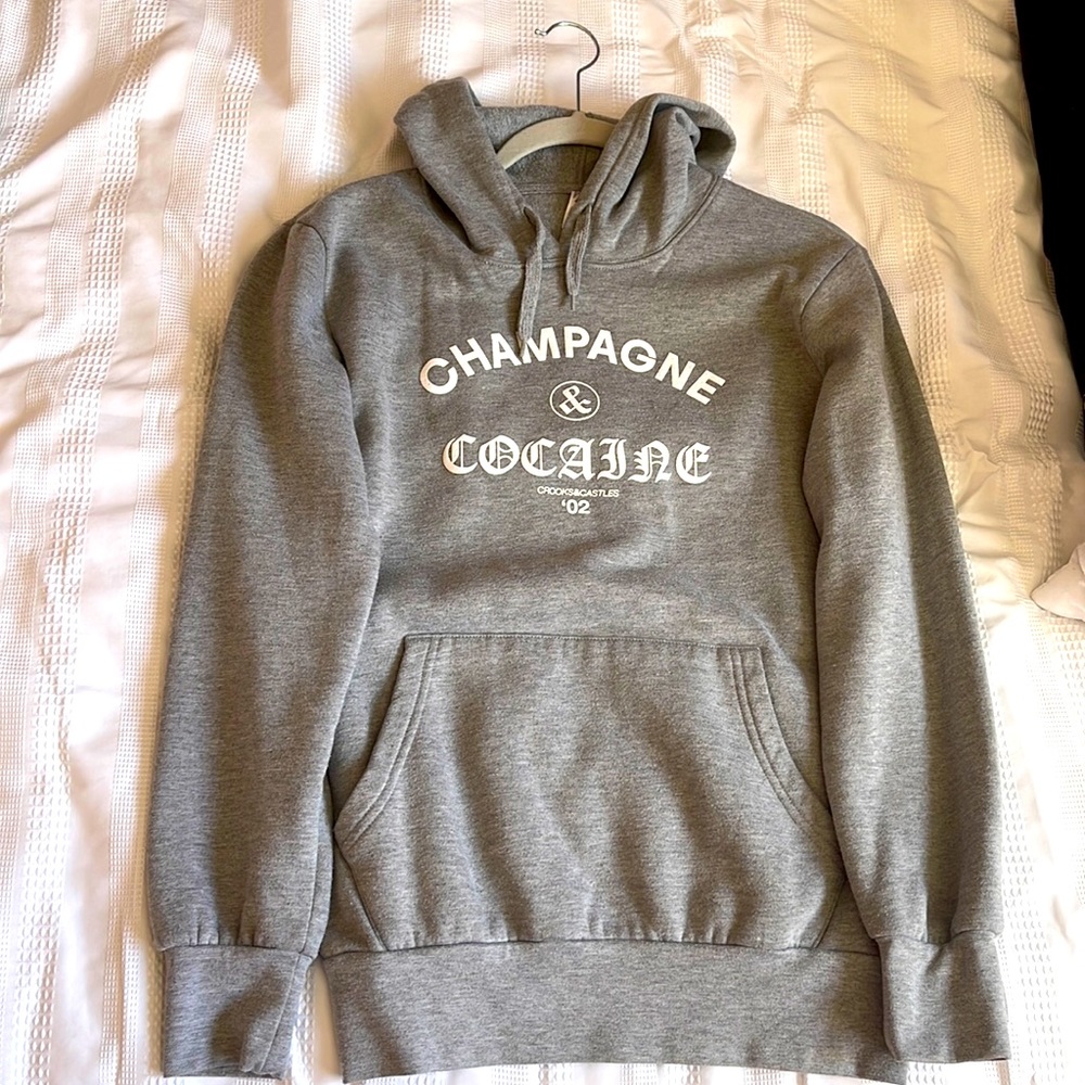 crooks and castles ; champagne and cocaine sweatshirt